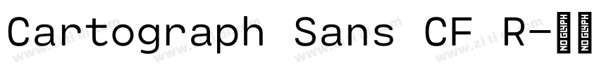 Cartograph Sans CF R字体转换 Cartograph Sans CF R字体转换
